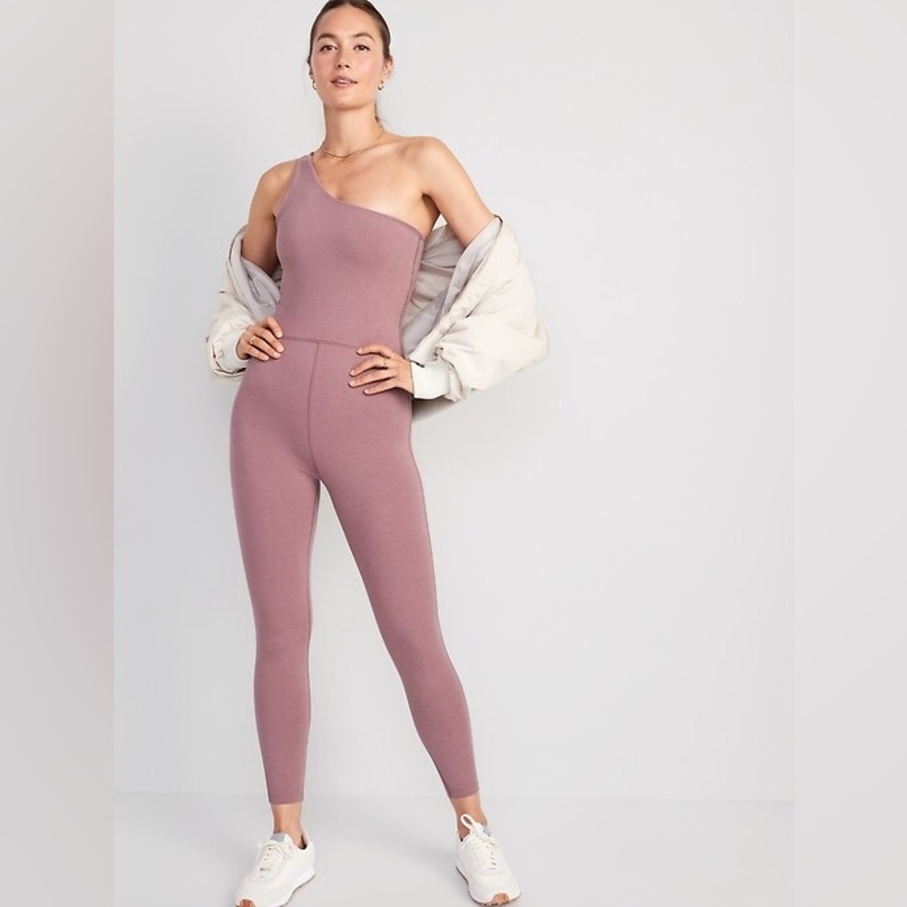 One Shoulder Jumpsuit - Picture 4 of 4